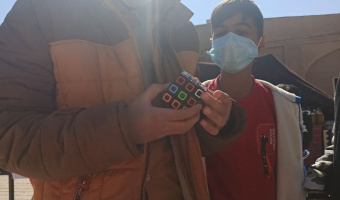 بازی روبیک توسط کانون ورزش و بازی های فاخر برگزار شد.