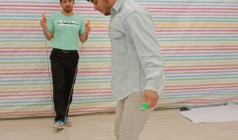 مسابقه طناب زنی توسط کانون ورزش و بازی های فاخر برگزار شد.