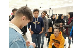 مسابقه حدس صدا توسط کانون ورزش و بازی های فاخر برگزار شد.