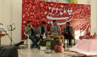 اوسنه خوانی توسط کانون شعر و ادب در «جشنواره رویش یلدایی ۲ »