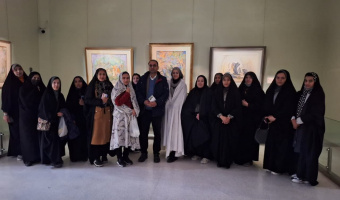 بازدید دانشجویان فعال قرآنی و فرهنگی دانشگاه بیرجند از موزه مرکزی و همچنین گنجینه قرآن و نفایس  حرم مطهر رضوی؛