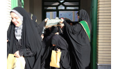آیین بدرقه کاروان دانشجویان دختر دانشگاه بیرجند به اردوی راهیان نور ۱۴۰۴ برگزار شد