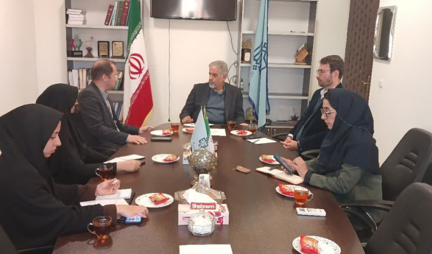 نشست سرپرست معاونت فرهنگی و اجتماعی با معاونت امور جوانان اداره کل ورزش و جوانان استان خراسان جنوبی