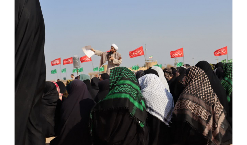 حضور پرشور دانشجویان خواهر دانشگاه بیرجند در اردوی راهیان نور ۱۴۰۴