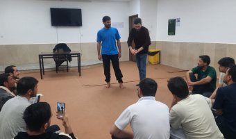 کارگاه اختصاصی «مواجهه با مخاطرات و آموزش کمک‌های اولیه» ویژه دانشجویان بین الملل برگزار شد