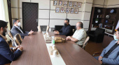 دیدار رئیس فدراسیون اسکواش کشور با رئیس دانشگاه بیرجند