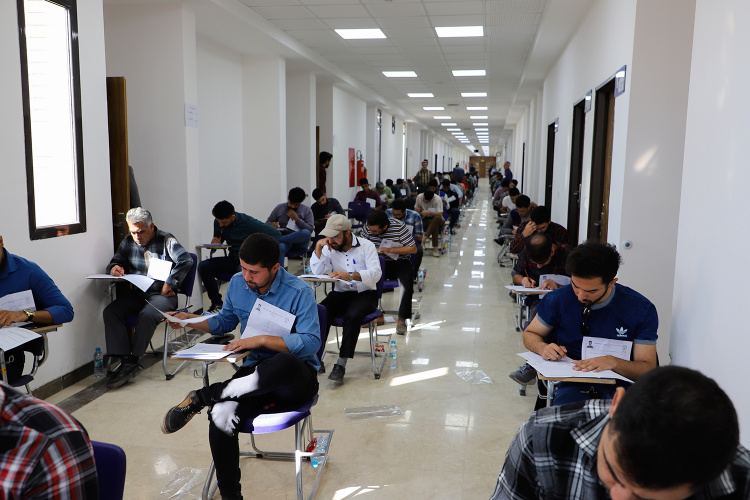 برگزاری آزمون استخدامی وزارت بهداشت در بیرجند